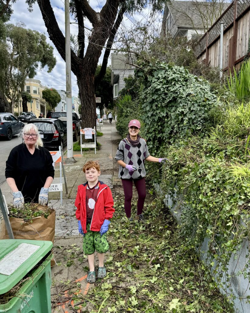 Good Prospect Community Gardens Clean Up Volunteers