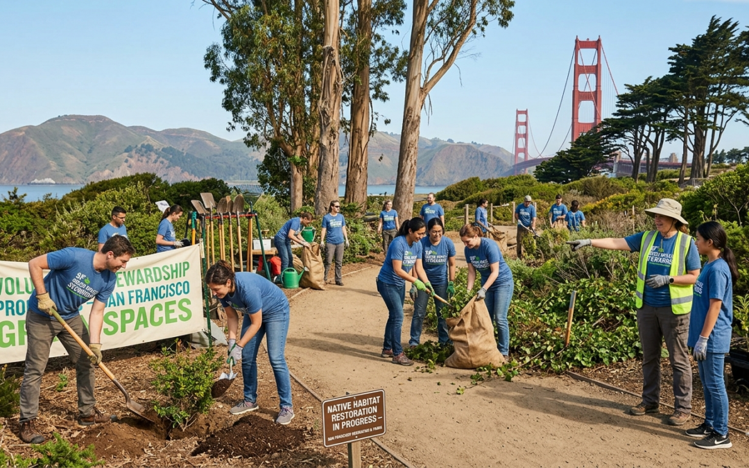 Volunteer and Stewardship Programs for San Francisco Green Spaces