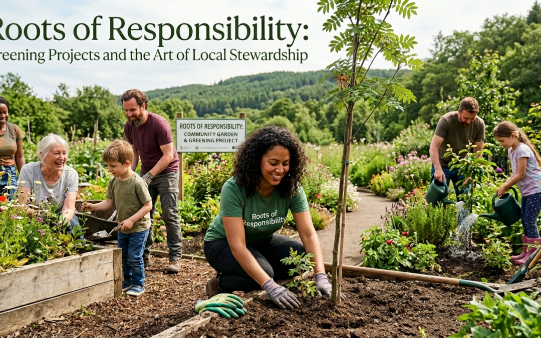 Roots of Responsibility: Greening Projects and the Art of Local Stewardship