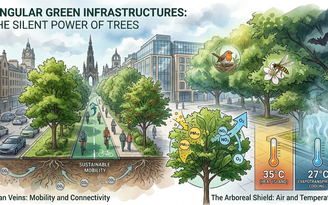 The Silent Power of Singular Green Infrastructures