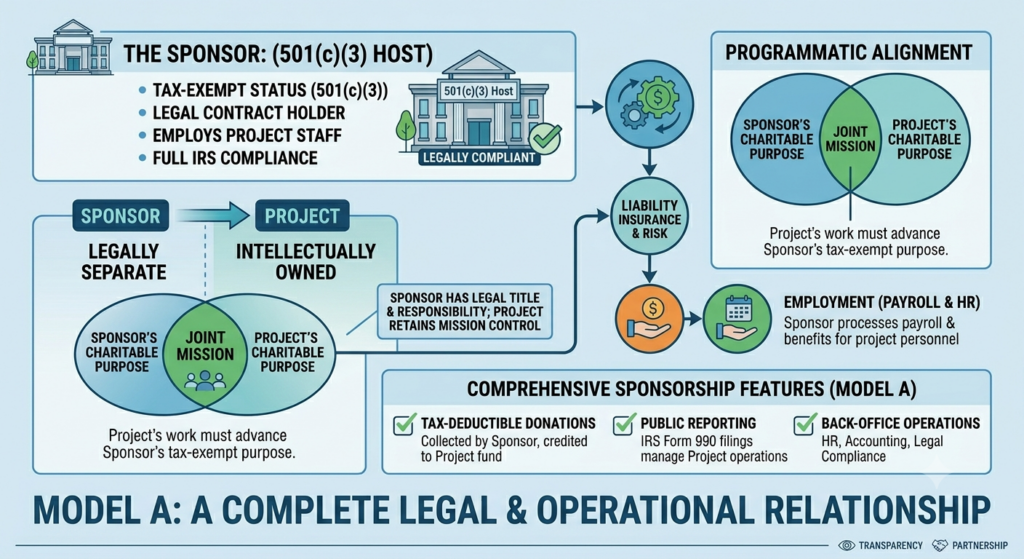 How Comprehensive Sponsorship (Model A) Works