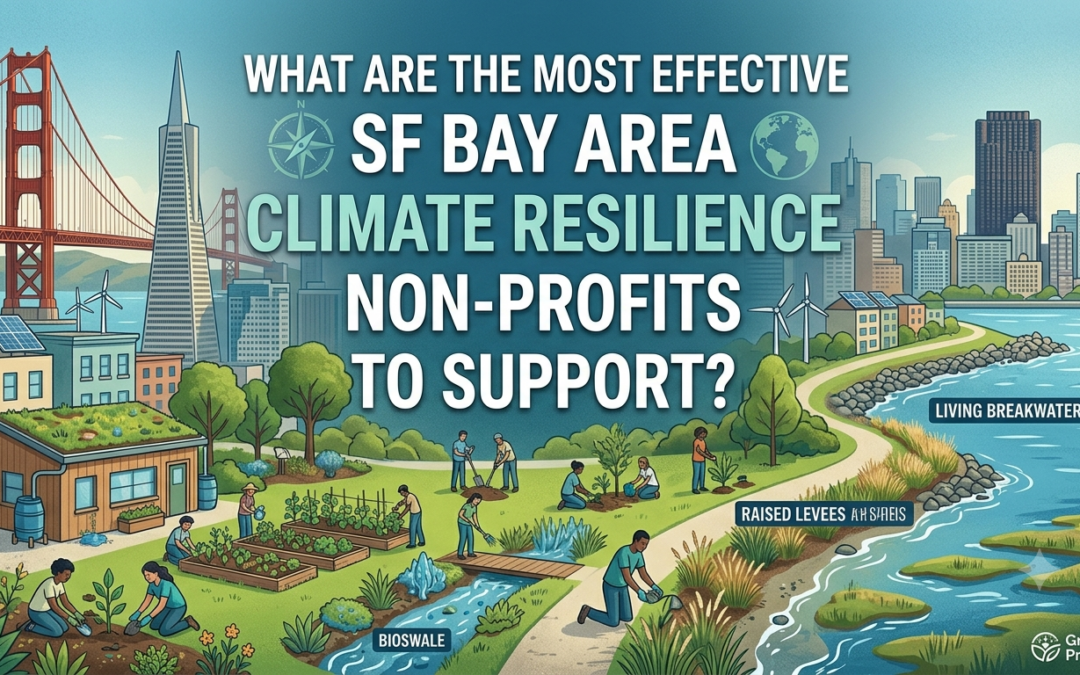 What Are the Most Effective SF Bay Area Climate Resilience Non-Profits to Support?